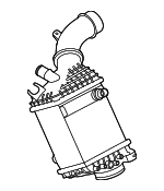 17517852407 - Cooling System: Inter-cooler for BMW Image