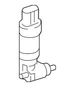 2318660121 - Body: Washer Pump for MB Vans Image