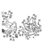 5120507AA - Electrical: Connector for Mopar Image