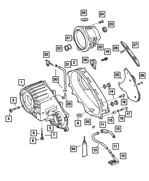Case and Related Parts for 2001 Jeep Grand Cherokee #0