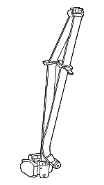 888803N571RY - : 2015-2016 Hyundai Equus - Seat Belt Assembly for Hyundai: Equus Image