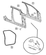 5065785AB - Body Sheet Metal Except Doors: Tape for Mopar Image