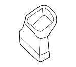 64227073908 - Body: Floor Duct Extension for BMW Image