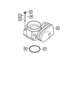 6509272AA - Fuel: Hex Flange Head Bolt, Mounting for Mopar Image