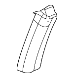 9L3Z1825505BC - Body: Window Molding for Ford: F-150 Image