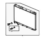 190105RDA01 - : Radiator Assembly for Honda: CR-V Image