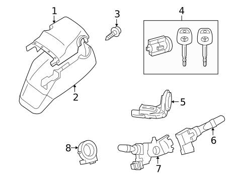 Switches for 2014 Toyota Sequoia #2