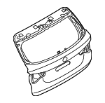 41007494942 - Body: Lift Gate for BMW: X3 Image