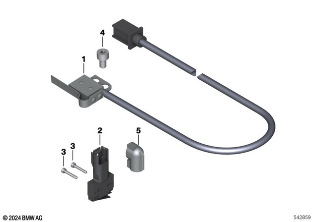 61312305933 - : Brake Light Switch Foot Brake for BMW-Motorrad Image