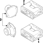 56007653AD - : Amplifier for Jeep: Cherokee Image
