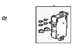 38210TP6A22 - : 2010-2012 Honda - Box Assembly Passenger Fuse for Honda: Accord Crosstour, Crosstour Image