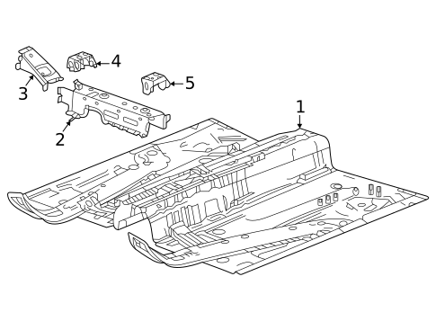 Floor & Rails for 2022 Buick Envision #0