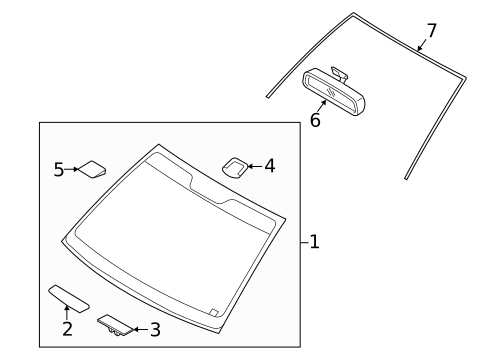 Reveal Moldings for 2018 Hyundai Accent #0