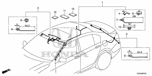 Wire Harness (5) for 2017 Honda Accord #0