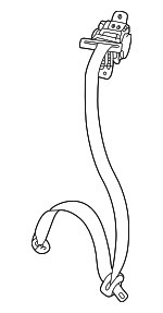 7000A922 - : Lap &amp; Shoulder Belt for Mitsubishi Image