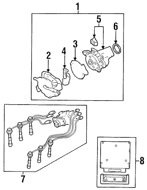 Ignition System for 1997 Dodge Avenger #0
