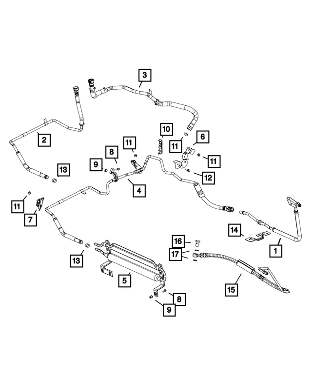 6106992AA - Steering: Bolt for Ram: ProMaster 1500, ProMaster 2500, ProMaster 3500 Image