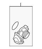 59145950AF - Cooling System: Throttle Valve for Audi Image