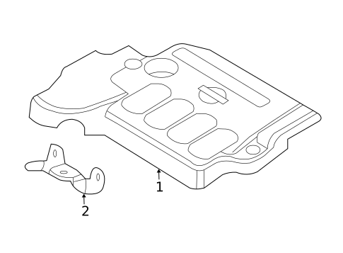 Engine Appearance Cover for 2015 Nissan Altima #0
