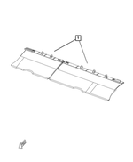 5RJ47PL5AG - Interior Trim: Closeout Panel for Mopar Image