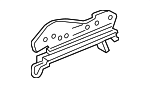 81670SHJA01 - Body: Seat Adjuster for Honda: Odyssey, Ridgeline Image