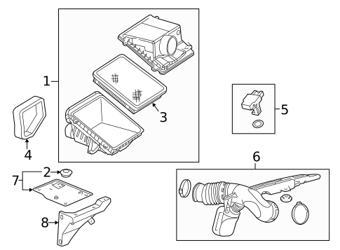 Air Intake for 2014 Chevrolet Silverado 2500 HD #0