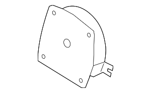 99762433701 - Body: Temperature Controlled Seat Blower Motor for Porsche Image