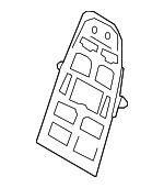 99152155100 - Body: Back Frame for Porsche: 718 Boxster, 718 Cayman, 718 Spyder, 911, Boxster, Cayman Image