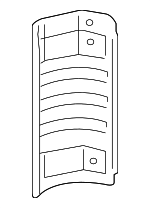 2558628110 - : Insulator for Lexus: HS250h Image