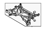 33318746172 - Suspension: Suspension Cross-member for BMW Image