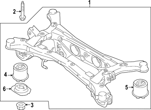 Suspension Mounting for 2025 Kia Sportage #3