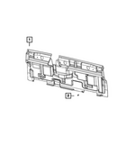 68592824AA - Interior Trim: Panel Inner Silencer for Mopar Image