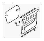 833024D1609B - : 2007 Hyundai Entourage - Trim Panel for Hyundai: Entourage Image