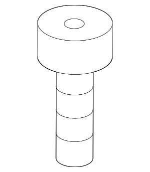 N10535502 - Body: Wiper Motor Bolt for Porsche Image