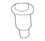 51131960127 - Body: Body Side Molding Grommet for BMW: 323Ci, 323i, 325Ci, 325i, 325xi, 328Ci, 328i, 330Ci, 330i, 330xi, 525i, 528i, 530i, 540i, 740i, 740iL, 750iL, M3, M5 Image