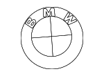 51148123297 - Body: Emblem for BMW Image