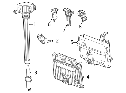 Primary Ignition for 2025 Jeep Grand Cherokee L #0