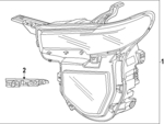 87824911 - : Bracket for GMC: Canyon Image