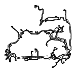 BM6Z14290V - Electrical: Wire Harness for Ford Image