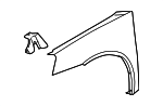 15882267 - Body: Fender for Pontiac: G6 Image