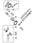5012806AA - Rear Axle: Axle Yoke for Jeep: Grand Cherokee, Liberty Image