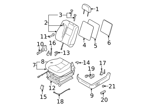 Power Seats for 2009 Kia Sorento #0