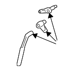 8K1898966 - HVAC: Lever for Audi: A4, A4 Quattro, A5, A5 Quattro, allroad, Q5, RS5, S4, S5, SQ5 Image