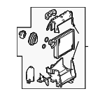 8T1898191D - HVAC: Evaporator Assembly for Audi: A4, A4 Quattro, A5, A5 Quattro, allroad, Q5, S4, S5, SQ5 Image