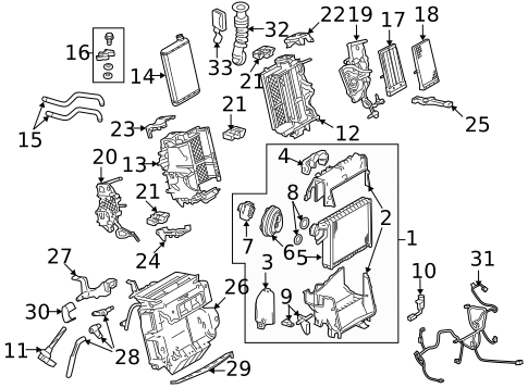 Heater for 2015 Audi A5 Quattro #0