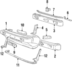 MB449929 - : Air Deflector for Mitsubishi: Mirage Image