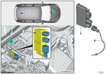 12638661071 - Vehicle Electrical System: Integrated Supply Module Z11 for BMW Image