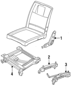 4380148 - Body: Recliner for Chrysler: New Yorker | Dodge: Shadow Image