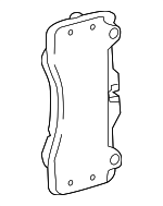 44650W191 - Brakes: Brake Pads for Lexus: GS F, RC F Image