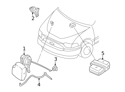 Cruise Control System for 2000 Nissan Quest #0